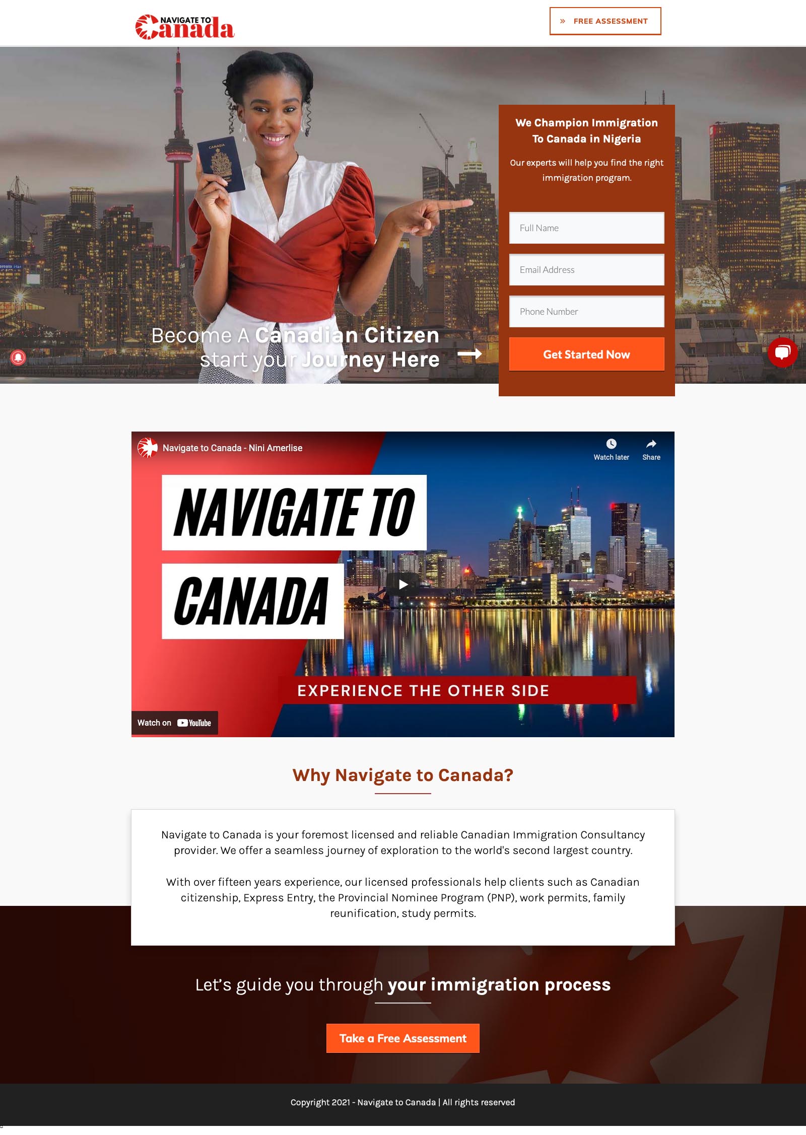 Nini Amerlise - Navigate to Canada