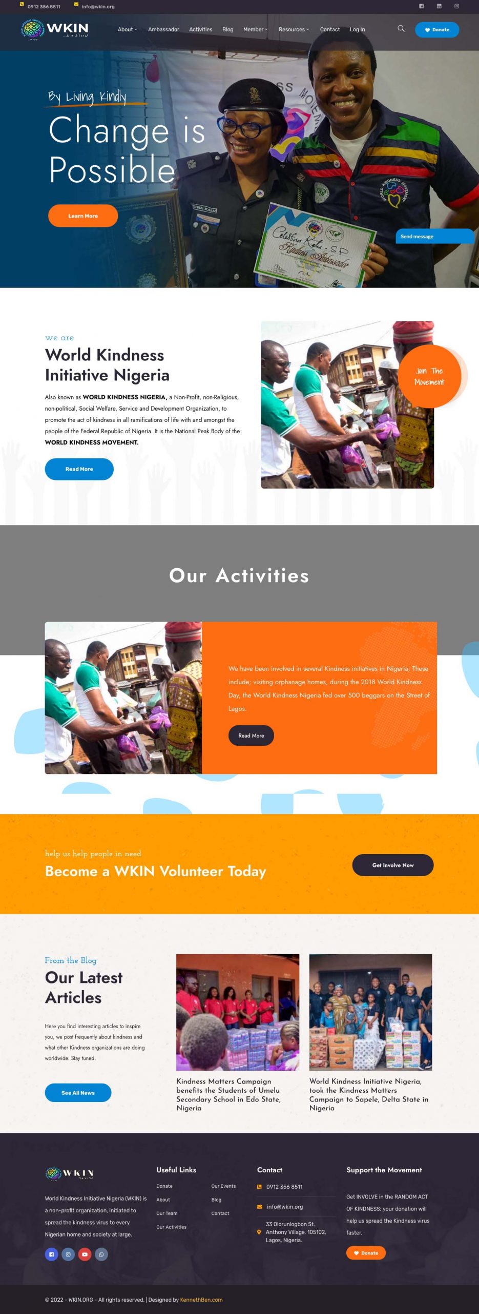 World Kindness Initiative Nigeria