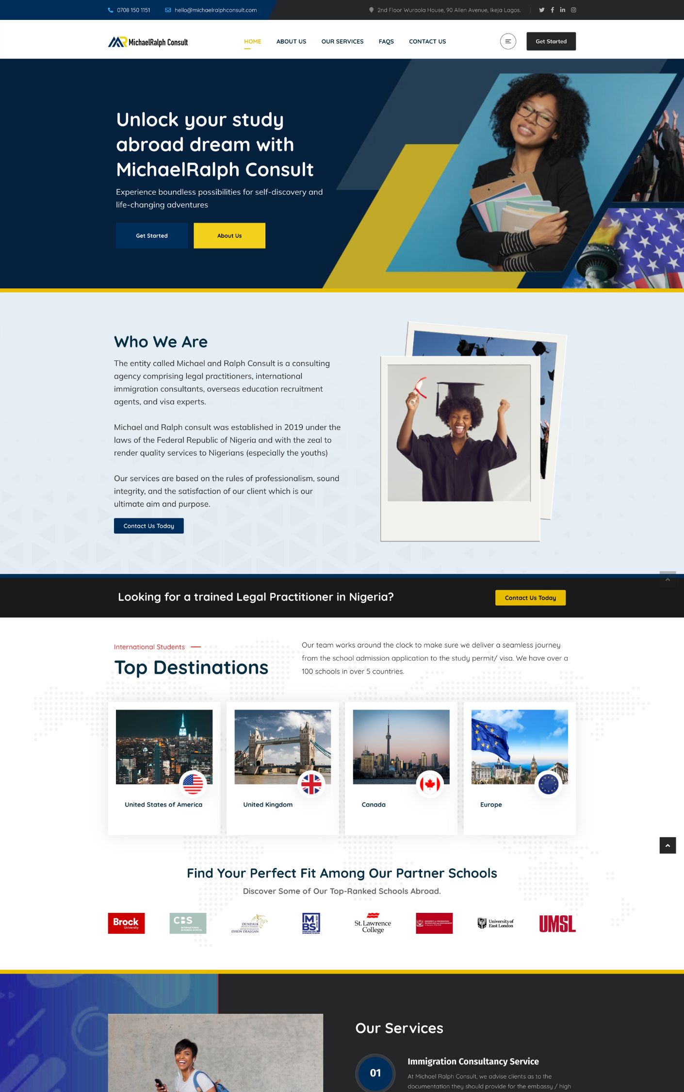 Kenneth Ben - Freelance website designer in Lagos Nigeria