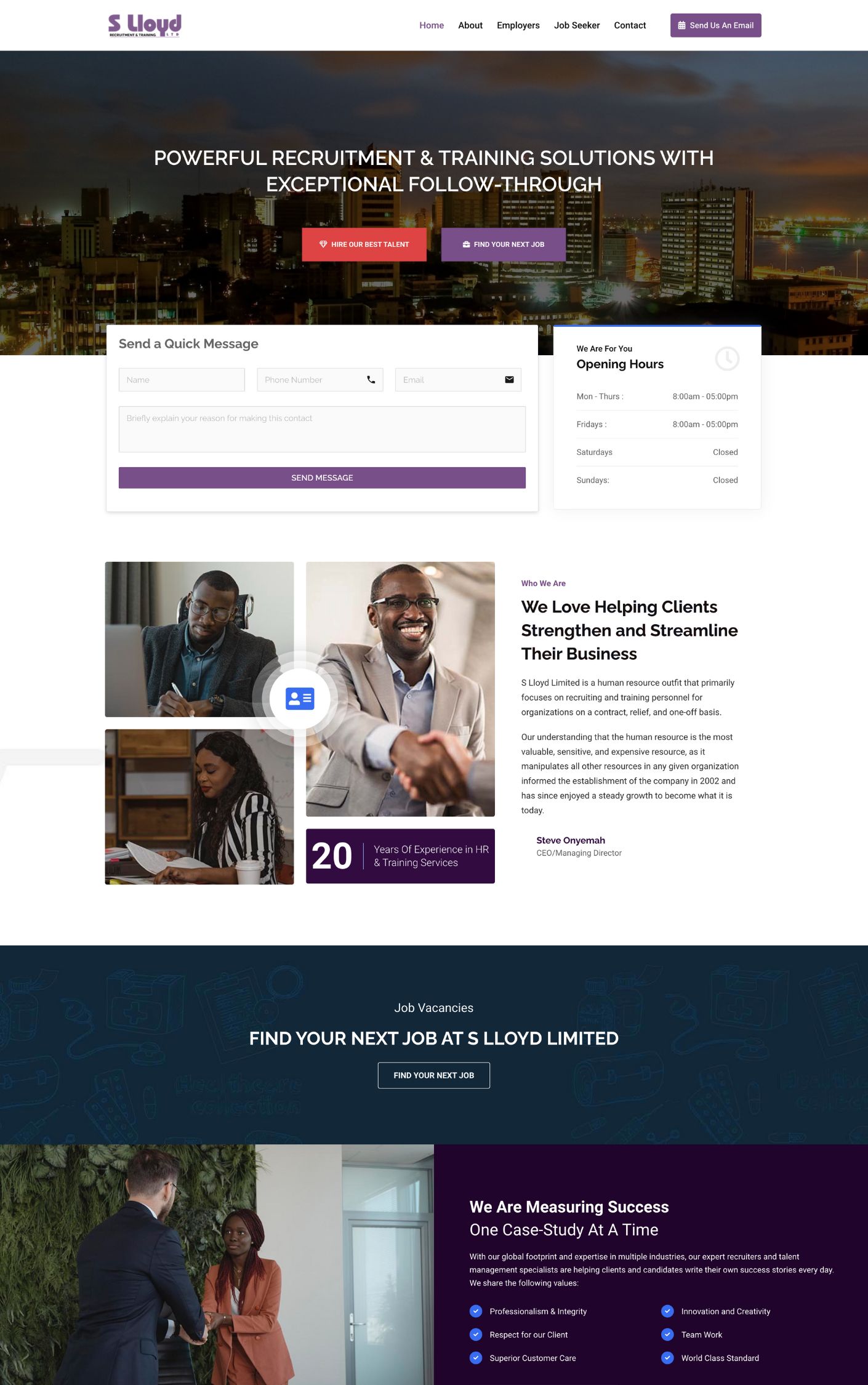 Kenneth Ben - Freelance website designer in Lagos Nigeria