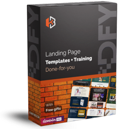 Kenneth Ben - Landing Page Templates