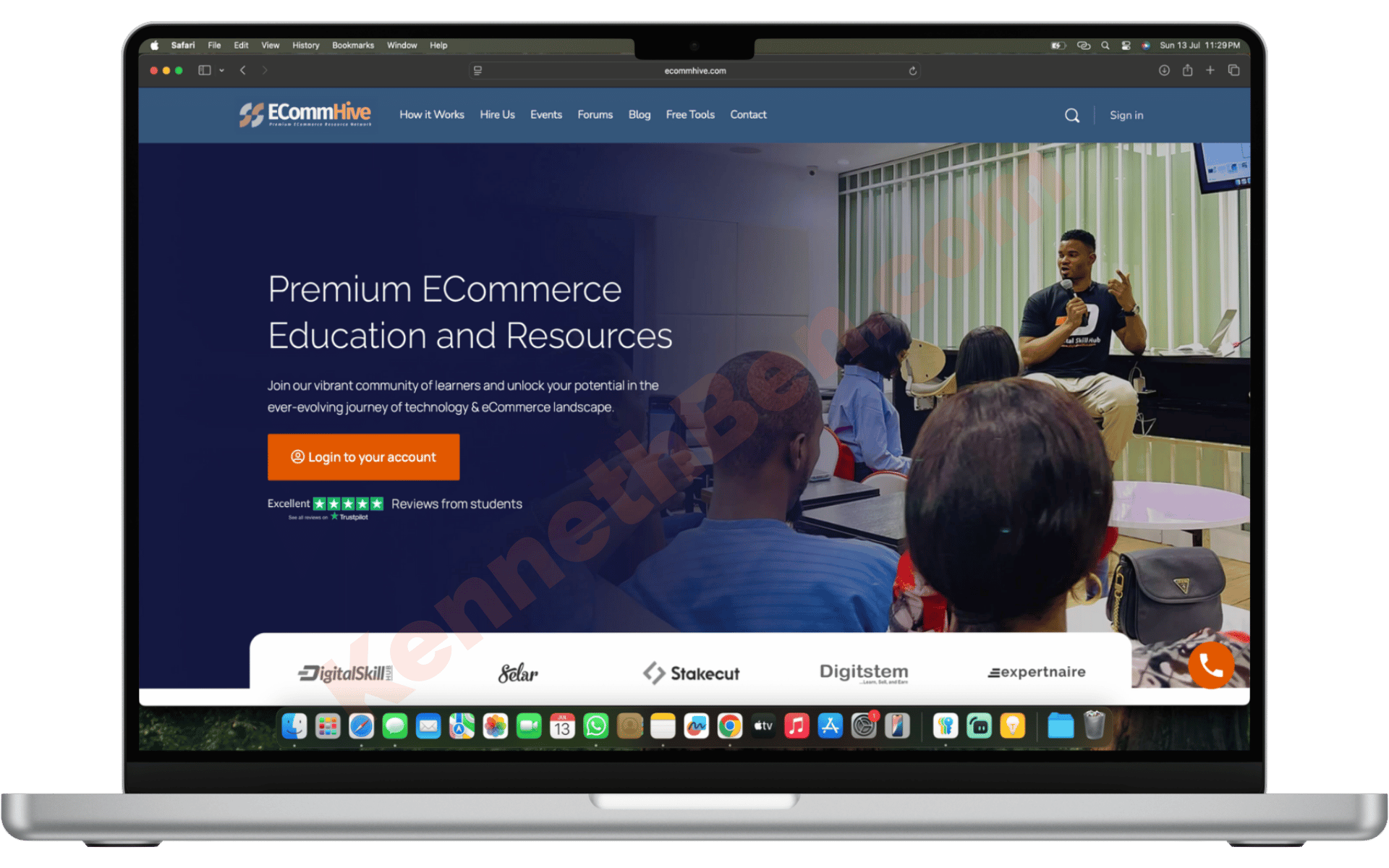 ECommHive-Homepage