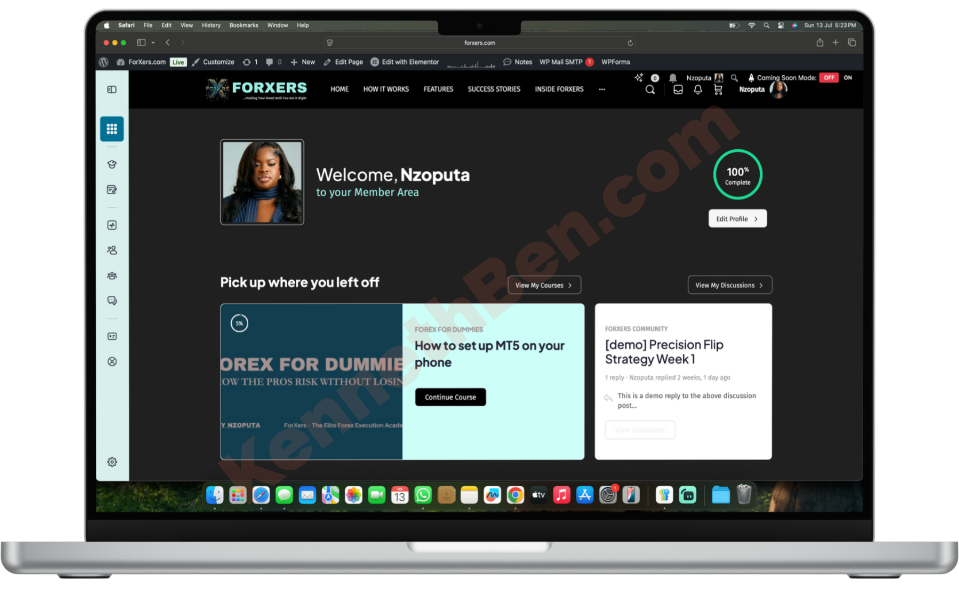 Forxers-Dashboard